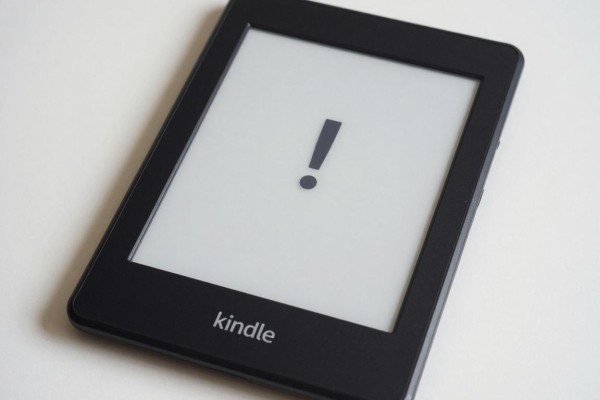 Kindle没电了但充电报感叹号