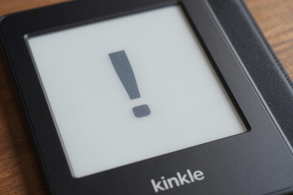 Kindle充不上电只显示感叹号